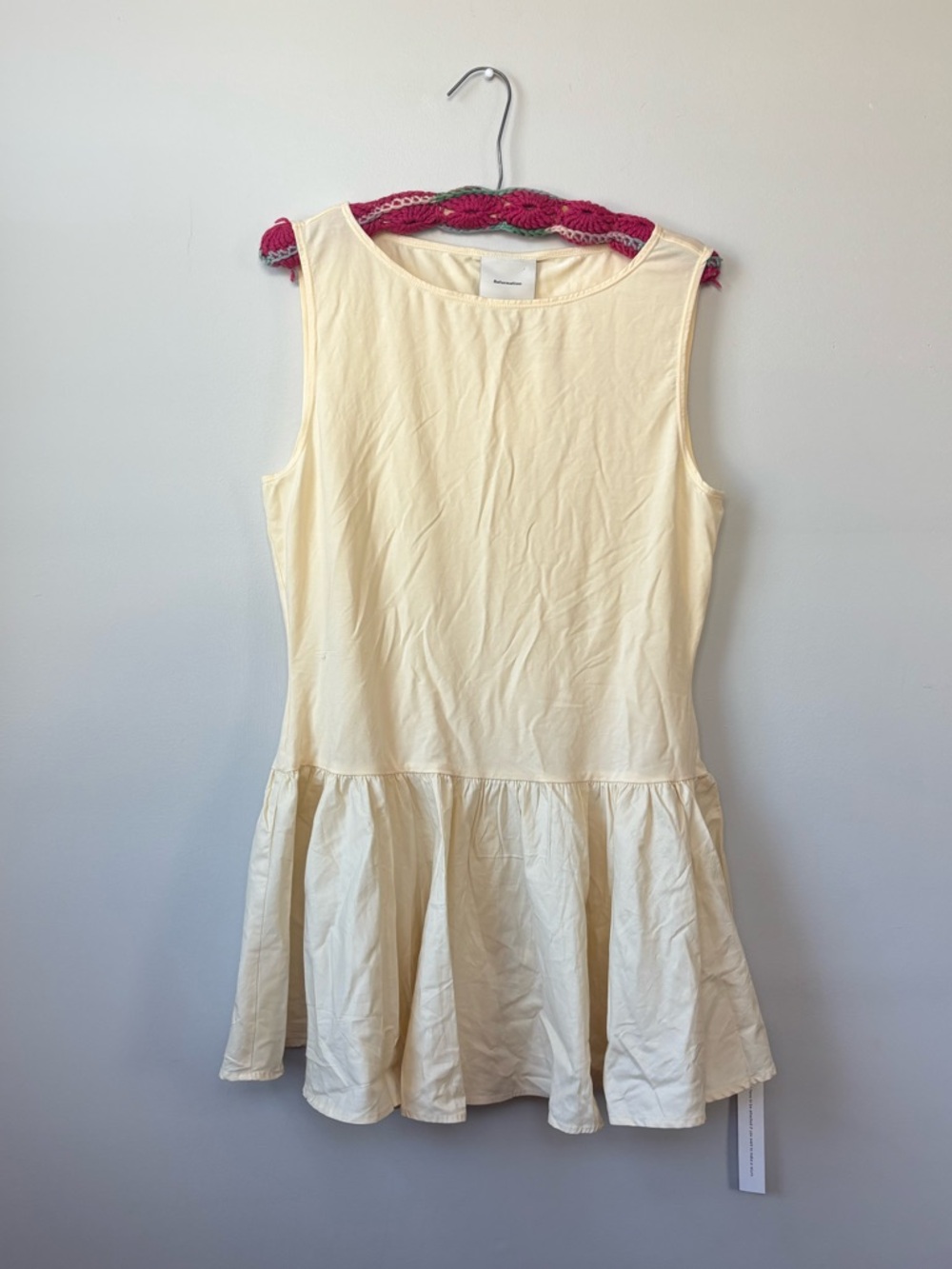 Reformation Defina Drop Waist Dress